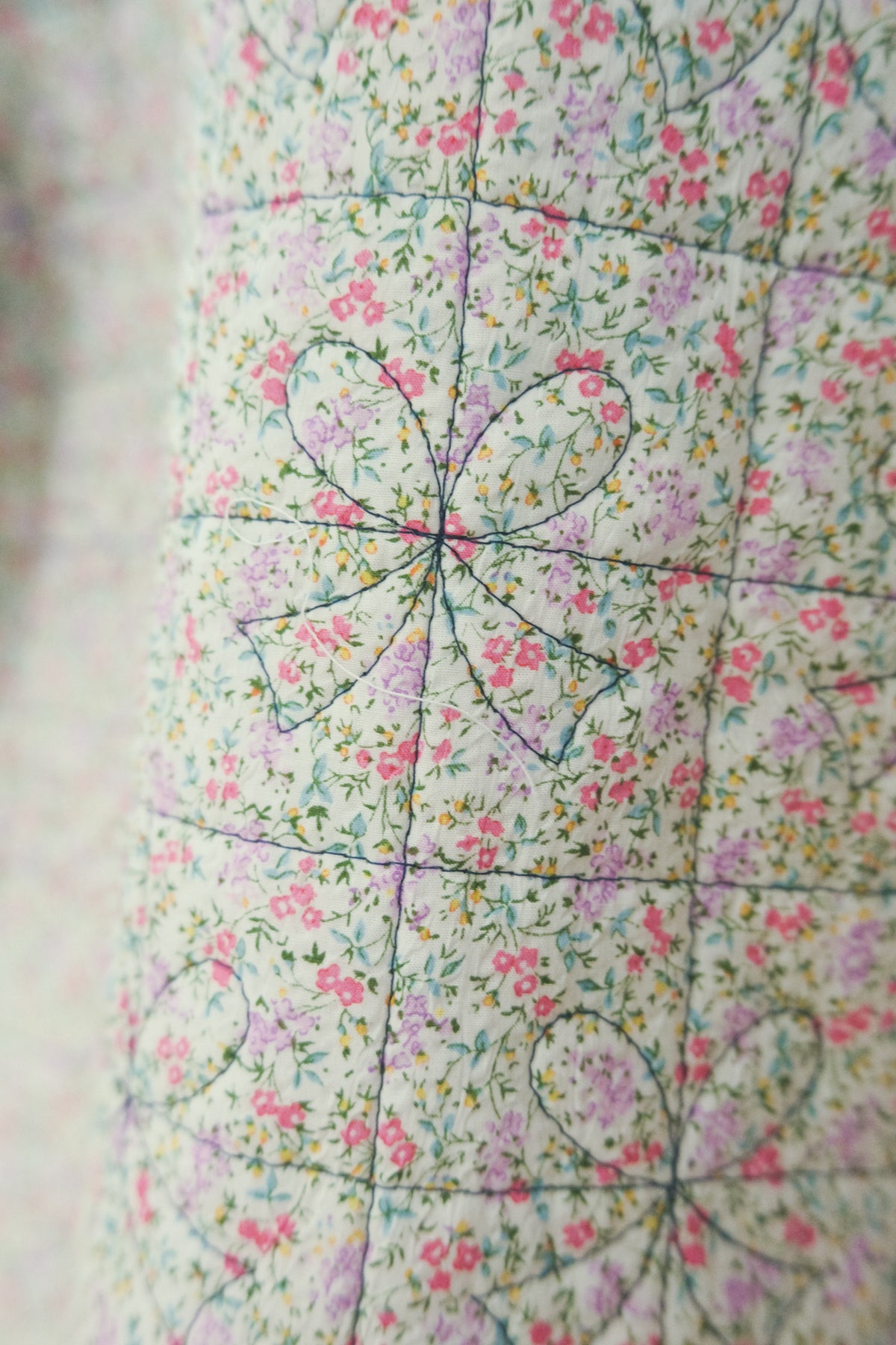 Quilted Coat (Flower)