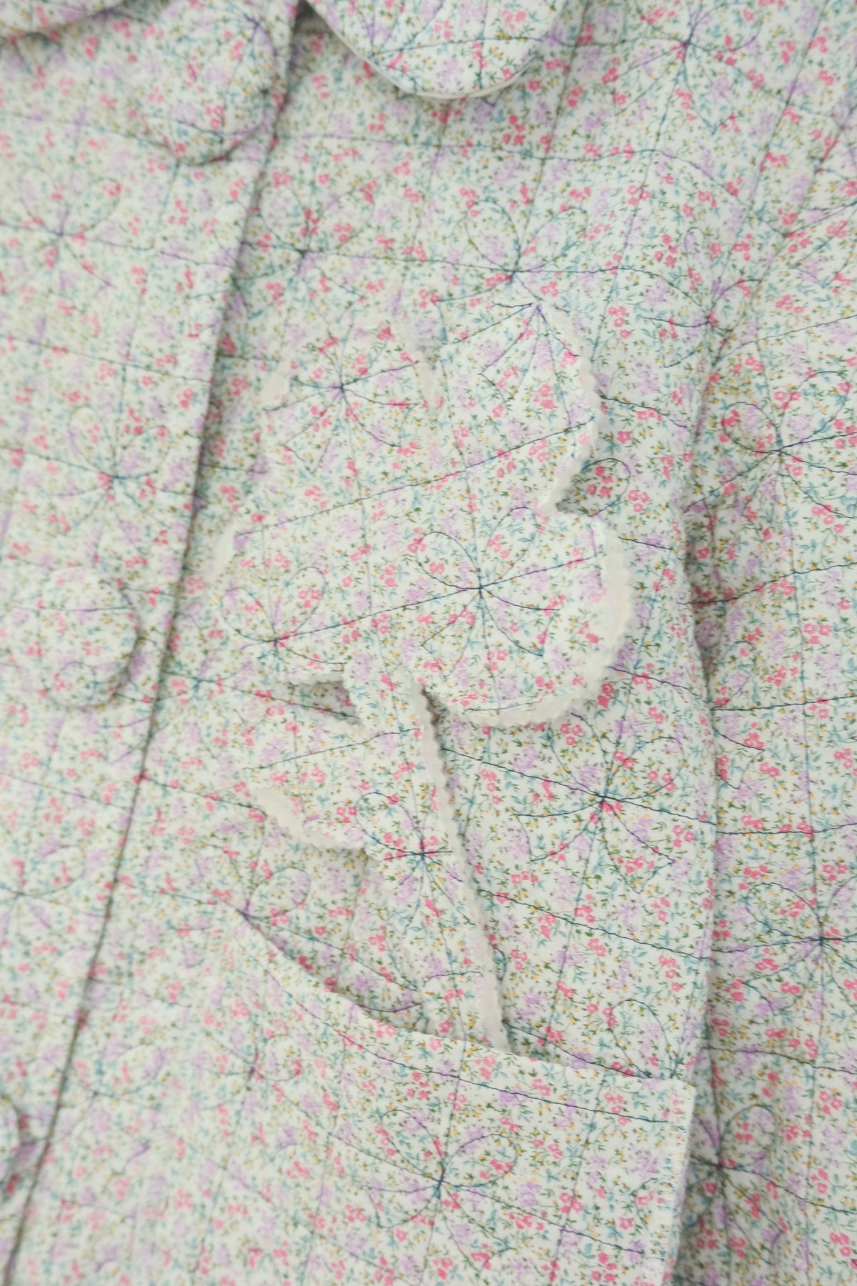 Quilted Coat (Flower)