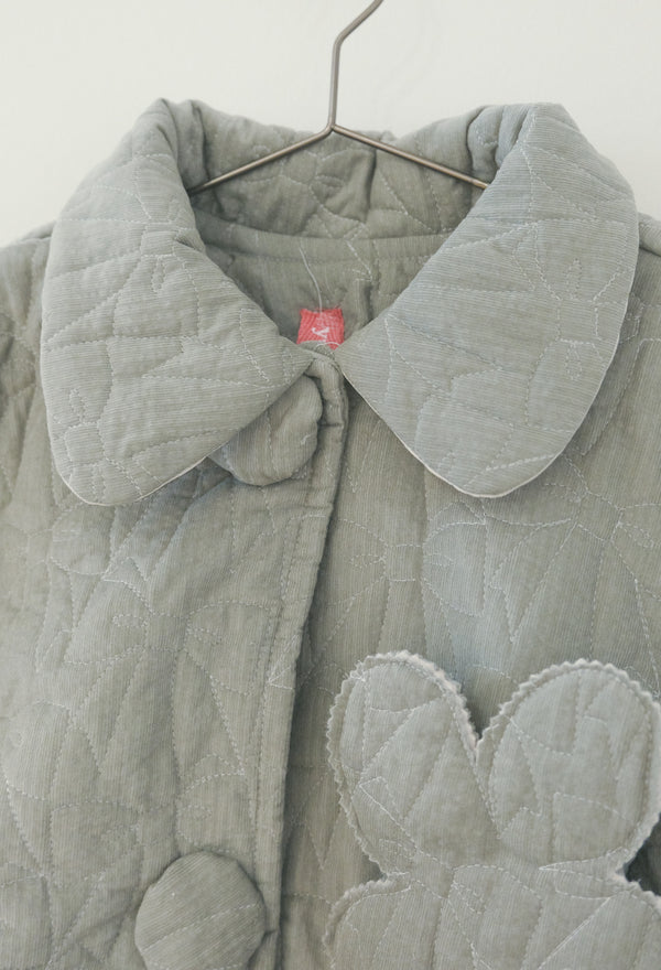 Quilted Coat (Gray)