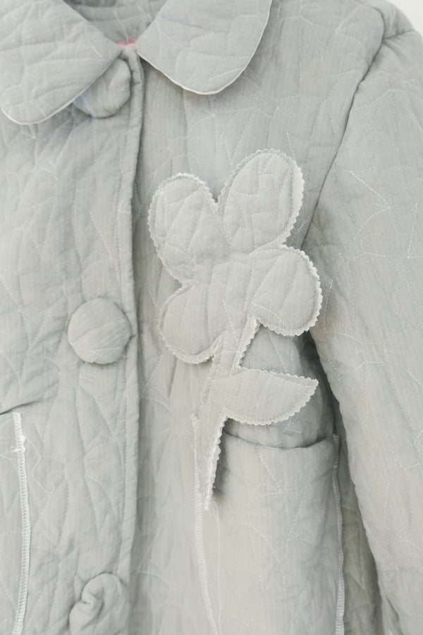 Quilted Coat (Gray)