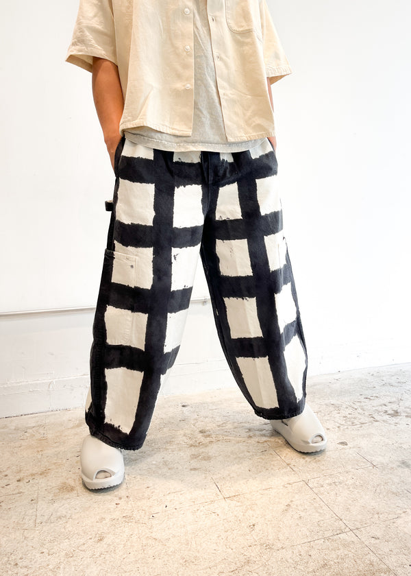 Chef Pant (Licorice Check)