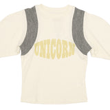 Backpack Unicorn T-Shirt (Cream)