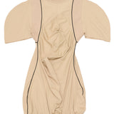 Backpack T-shirt Dress (Beige)