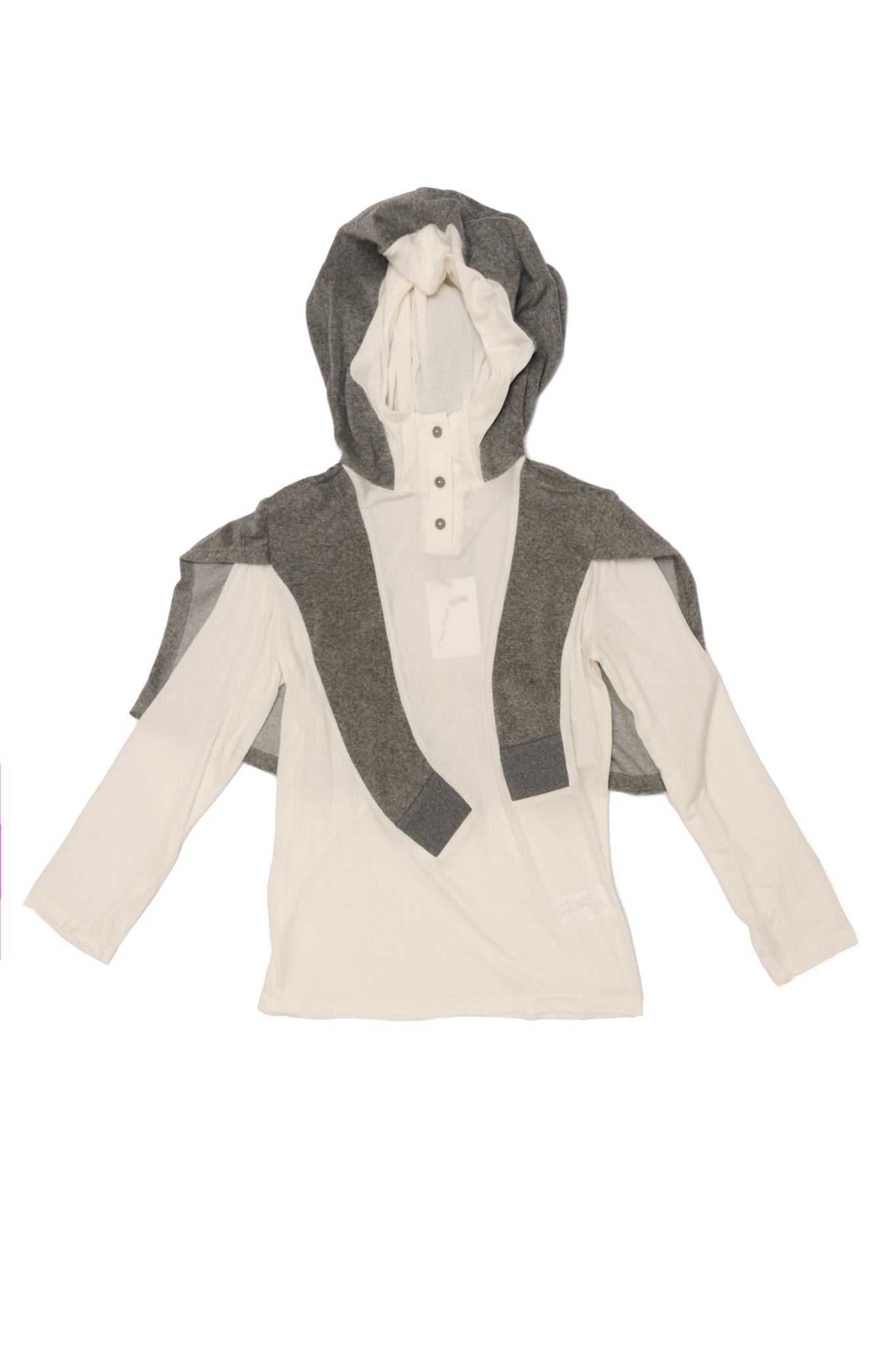 Sweater On Shoulder Shirt