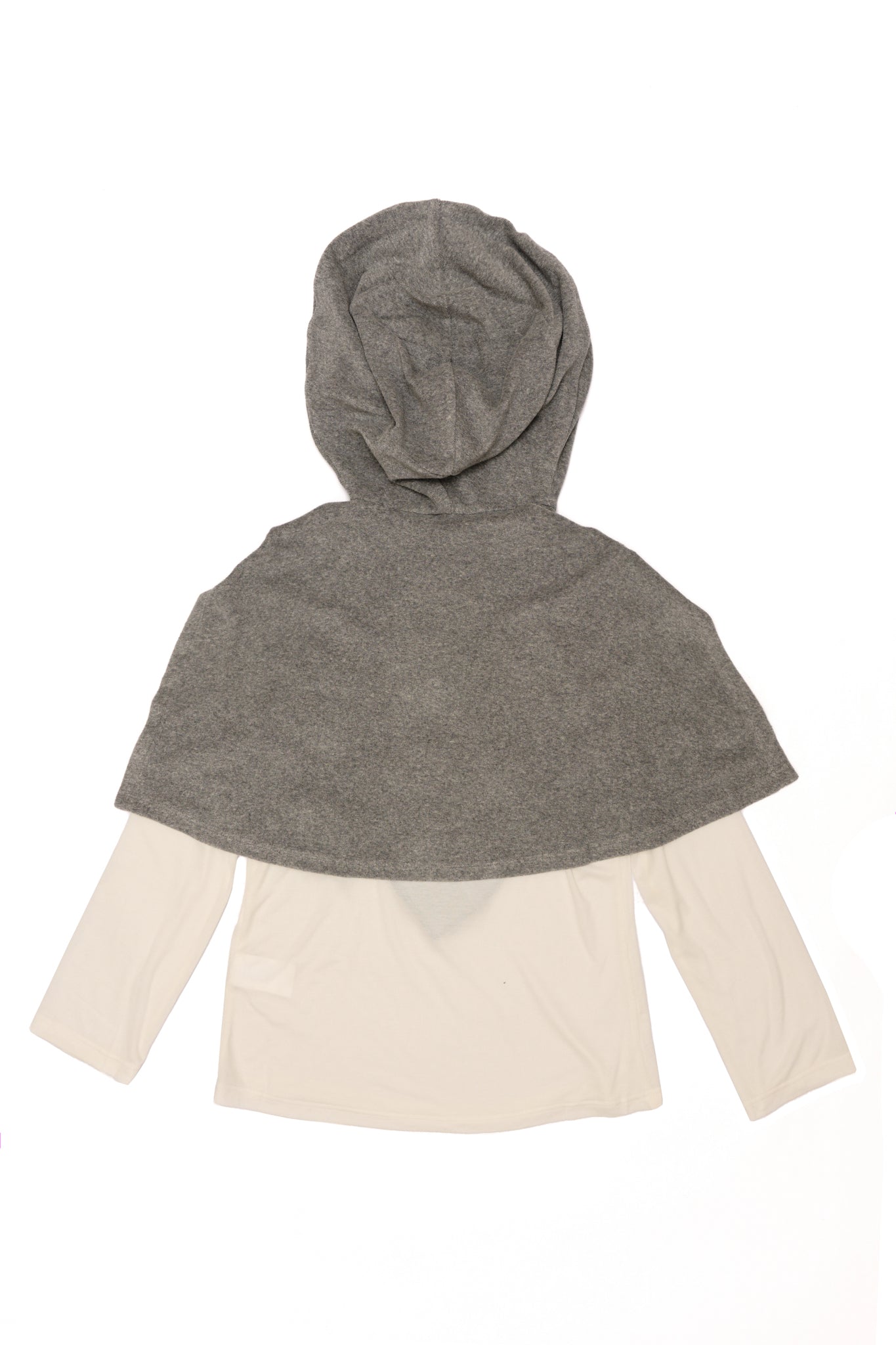 Sweater On Shoulder Shirt