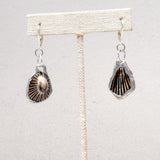 Stripe Shell Earrings