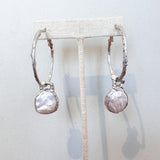 Hoops with Pearls (Large)