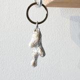 Coral Carabiner Keychain