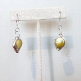 Pearl Earrings (Yellow)