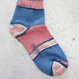 Kasuri Socks (Pink)