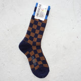 Ichimatsu Socks (Navy)