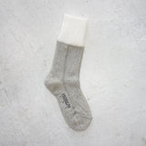 Vintage Pile Socks (Grey)
