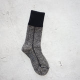 Vintage Pile Socks (Black)