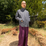 Outdoor Waterproof Casual Straight Pants (Purple)