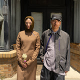 One Piece Suit Dress (Brown)