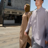 Asymmetrical Drape Airism Shirt