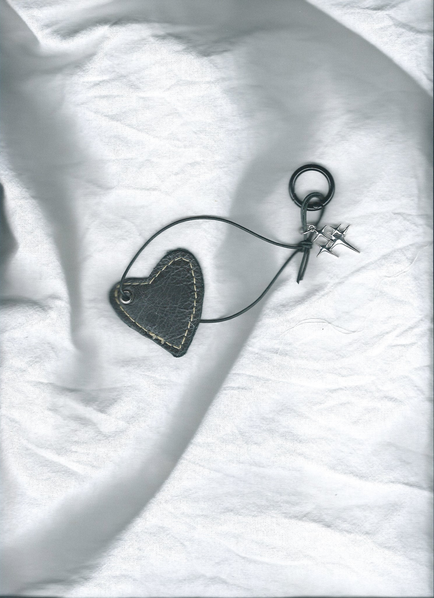 Heart Keychain Charm (07)