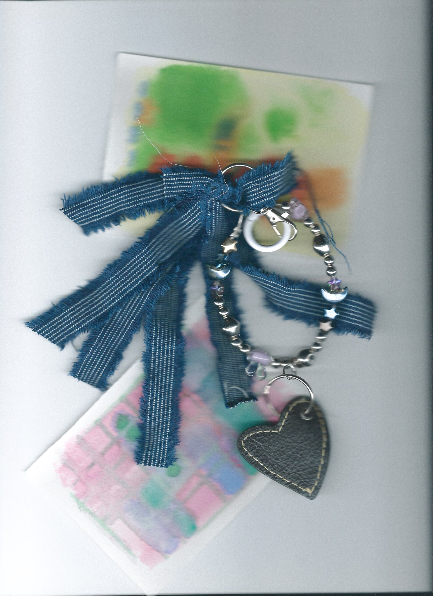 Heart Bag Charm (Fancy 01)