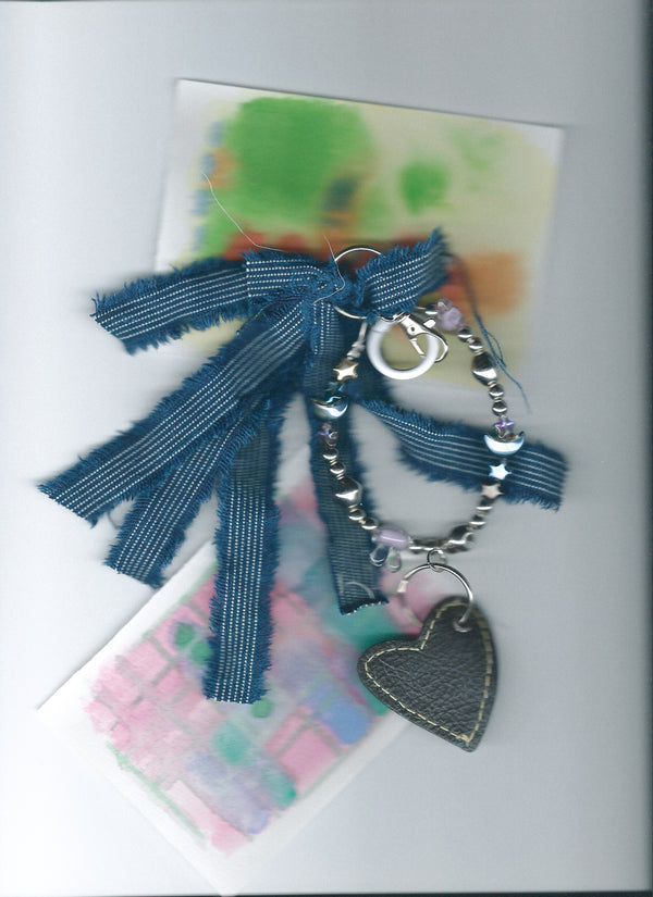 Heart Bag Charm (Fancy 01)