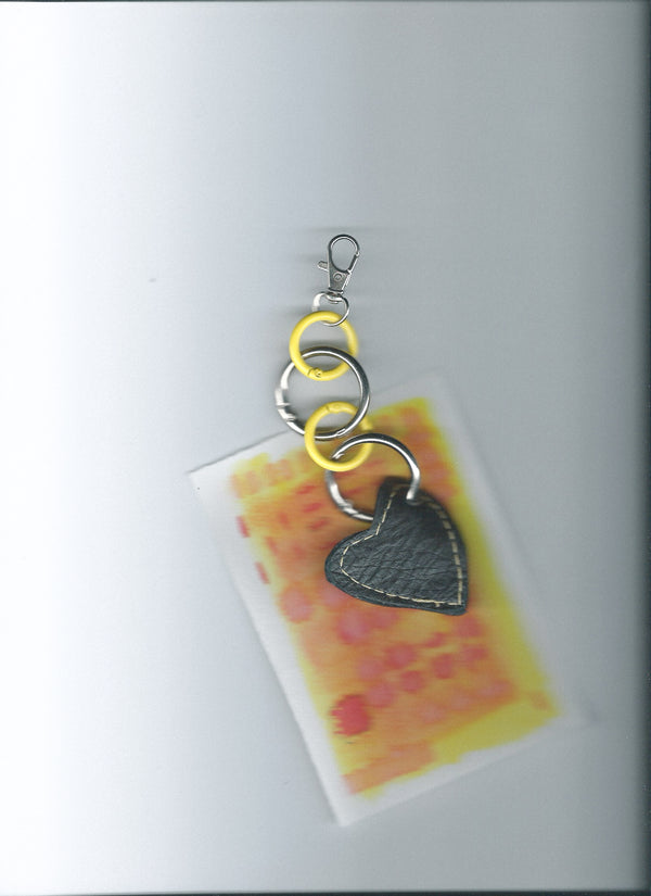 Heart Keychain Charm (05)