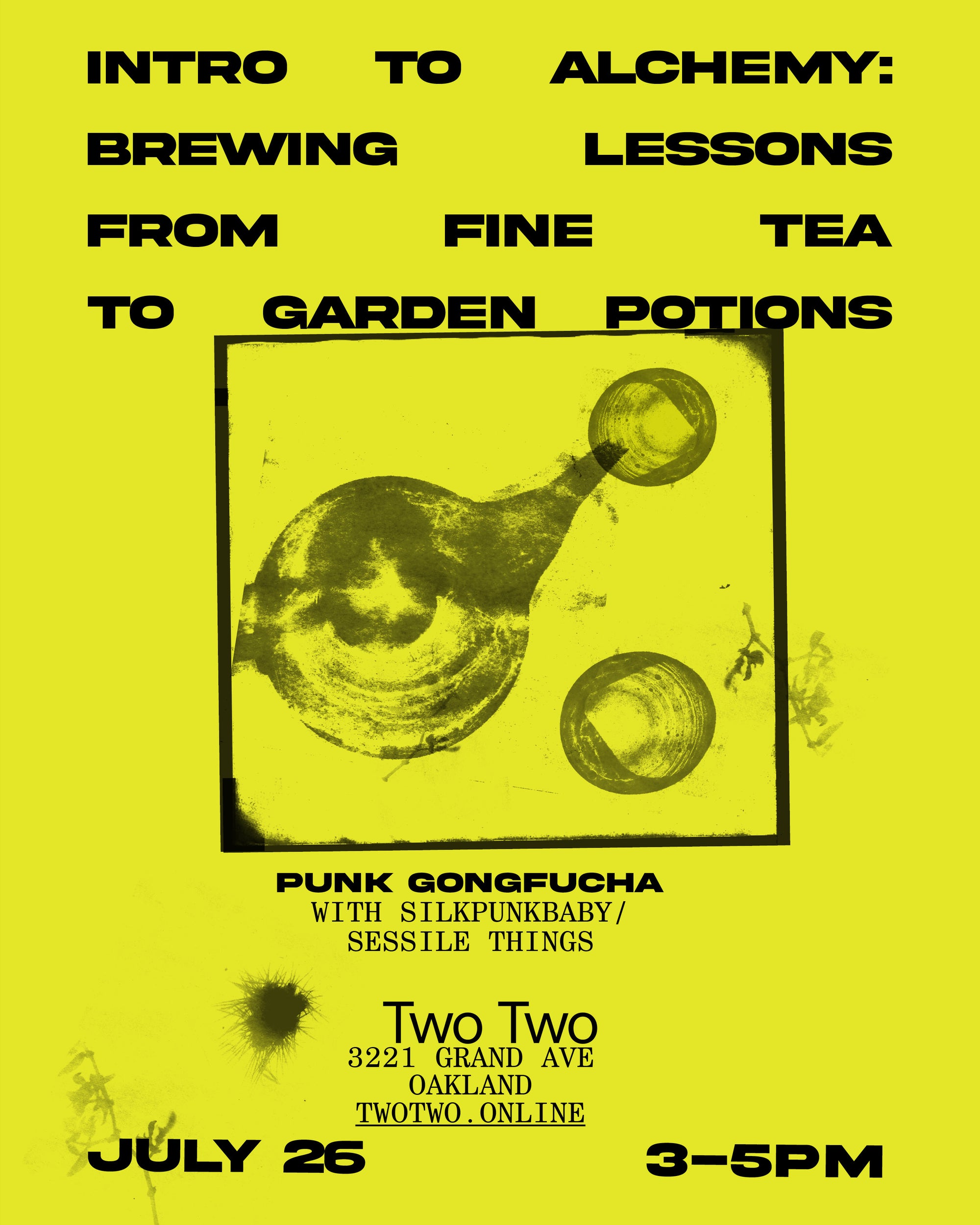 Intro to Alchemy: Brewing Lessons from Fine Tea to Garden Potions — July 26, 2026