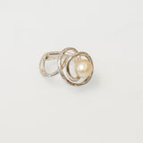 Curly Pearl Ring