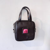 Portrait Slot Mini Square Bag