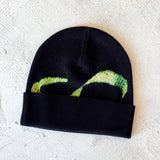 Mohair Jacquard Beanie (Apple Peel)
