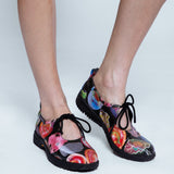 Keyhole Tie Mary Jane (Fruit Sticker)