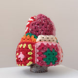 40 Crochet Granny Beanie (Pink)
