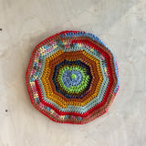 03 Crochet Beret (Red/Multi)