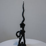 Beeswax Candle (Black)