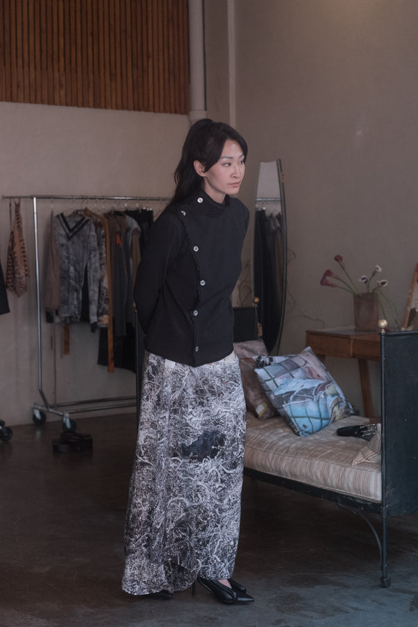 Sharjah Metal Scrap Silk Hanging