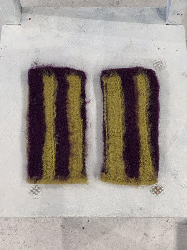 Wool Hand Warmers (Grape Jelly)