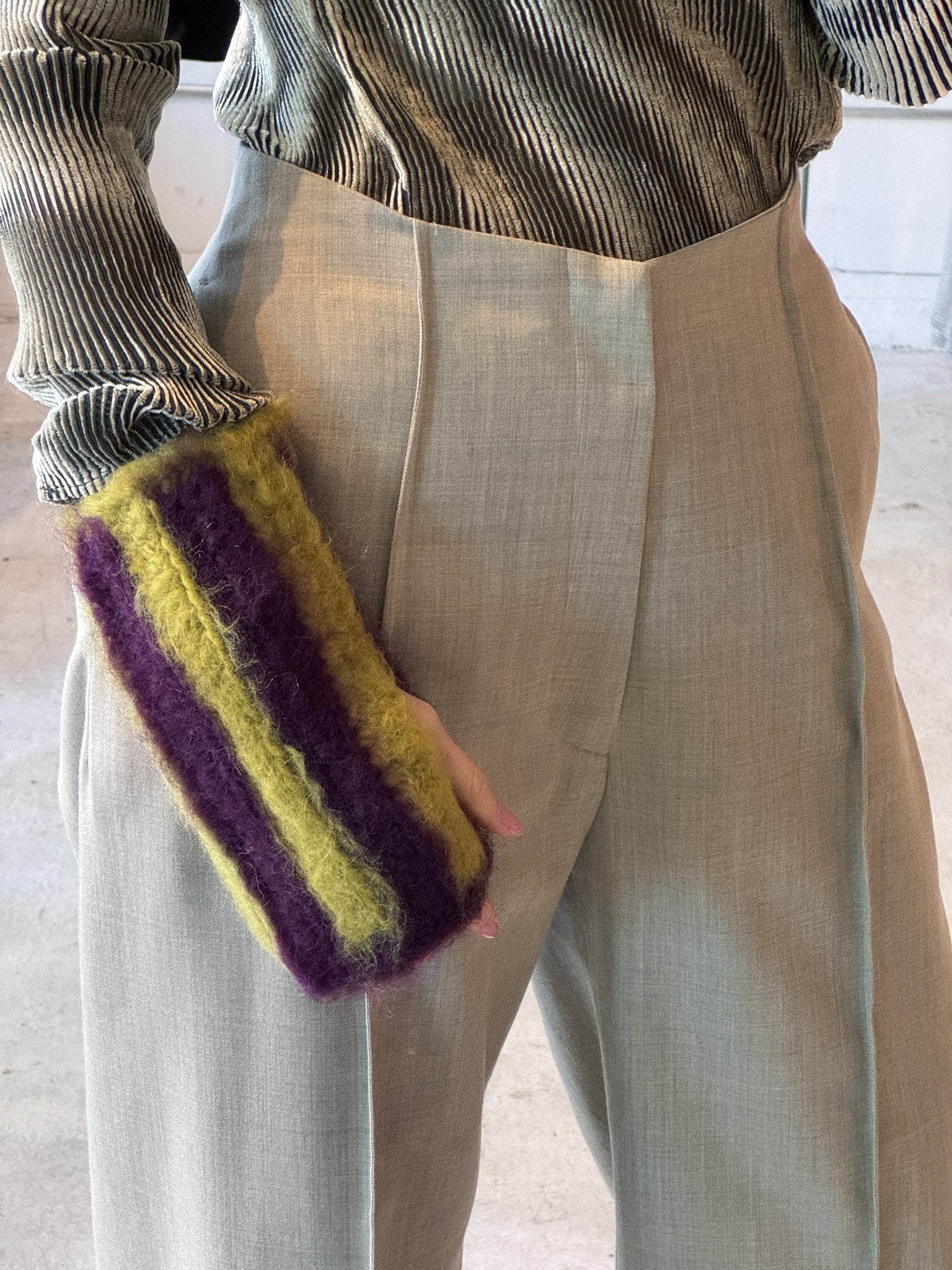 Wool Hand Warmers (Grape Jelly)