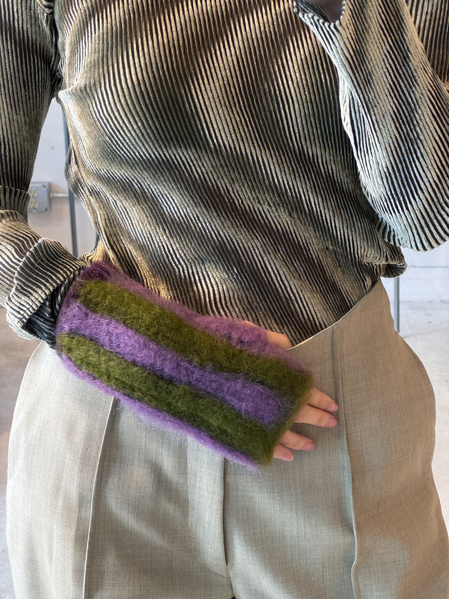 Wool Hand Warmers (Morning Glory)