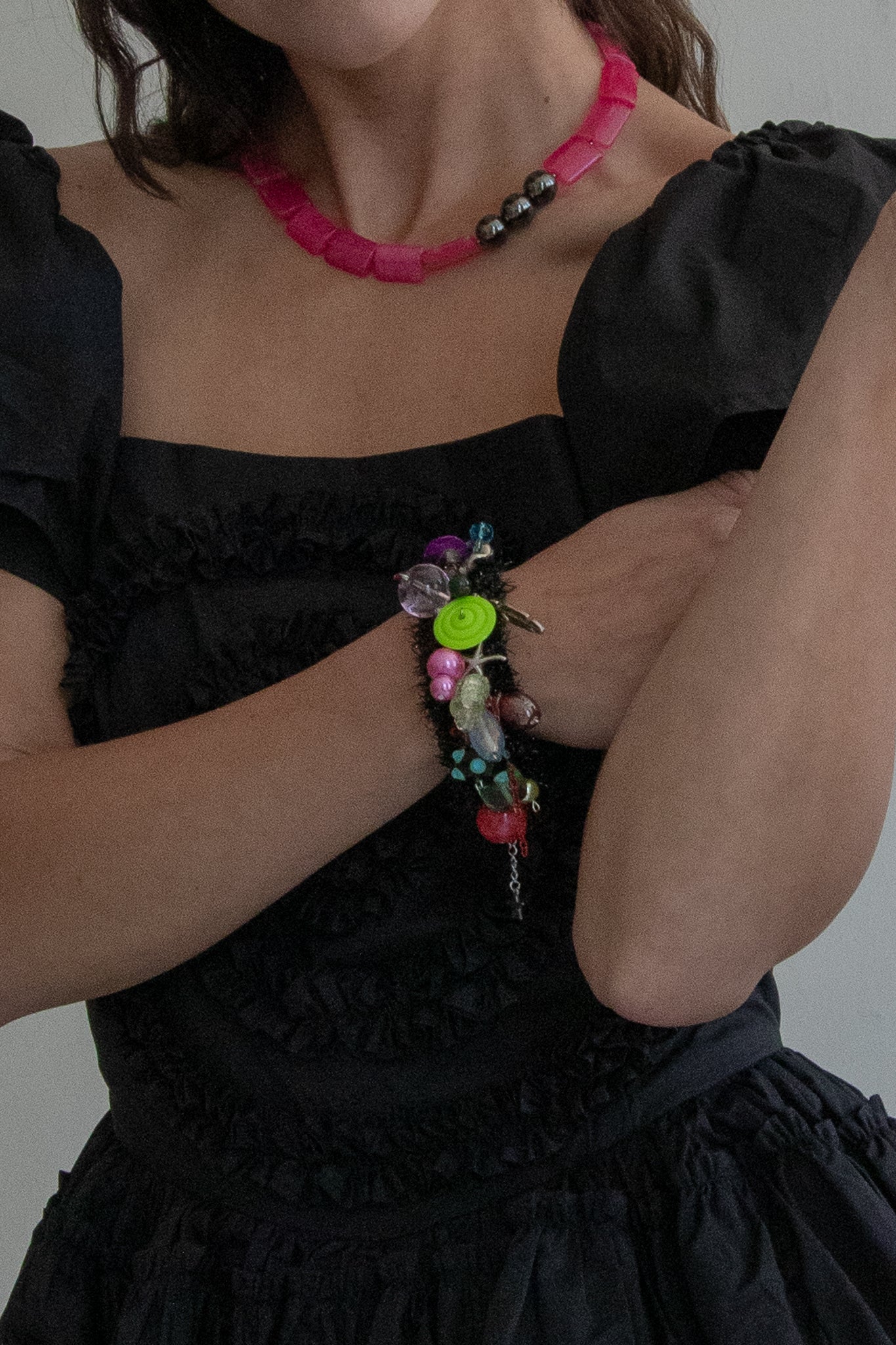 Grigri Bracelet in Noir Obsidienne