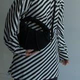 Striped Rugby Shirt (White/Black)