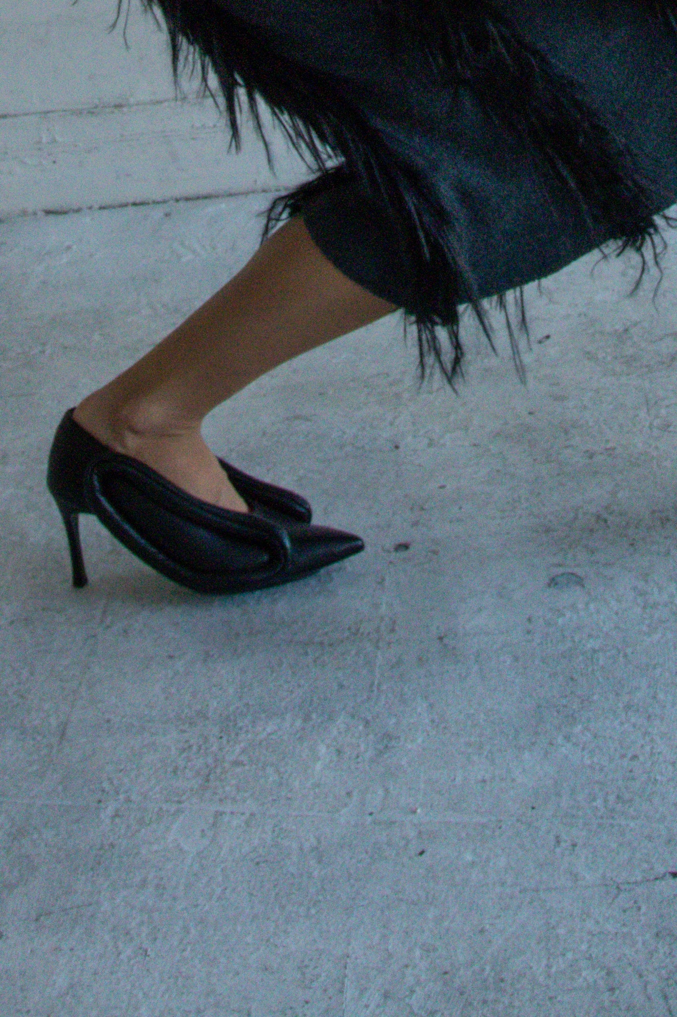 "LADY" High Heels (Black)