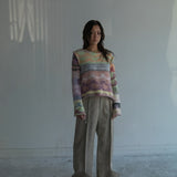 Lace Knit Jumper (Multi)