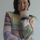 Lace Knit Jumper (Multi)