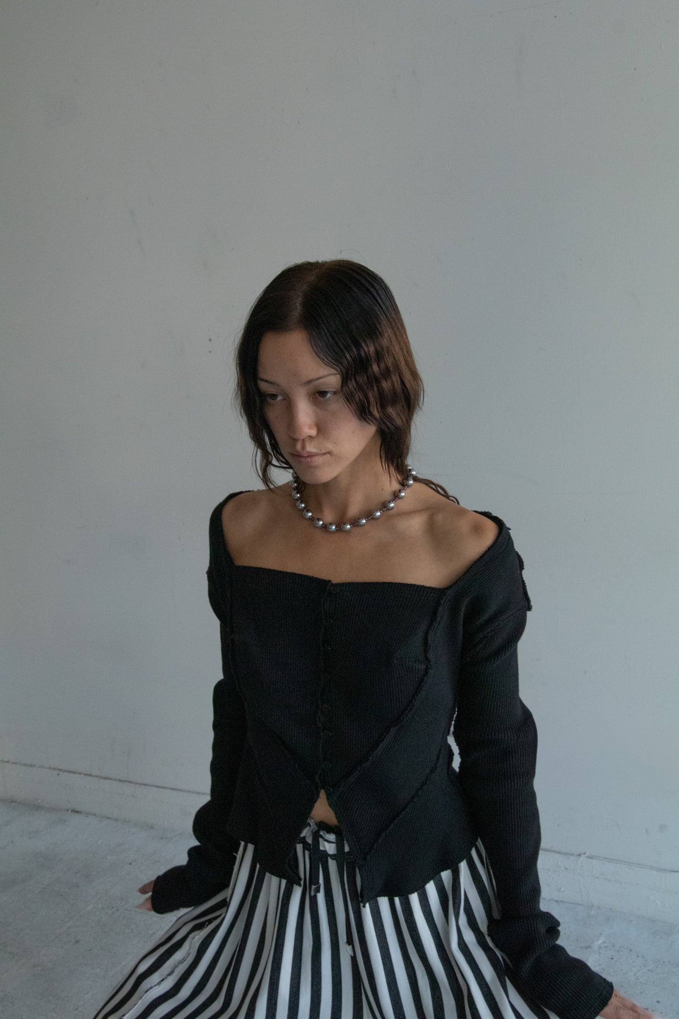 Fish Eggs Necklace (Amethyst)