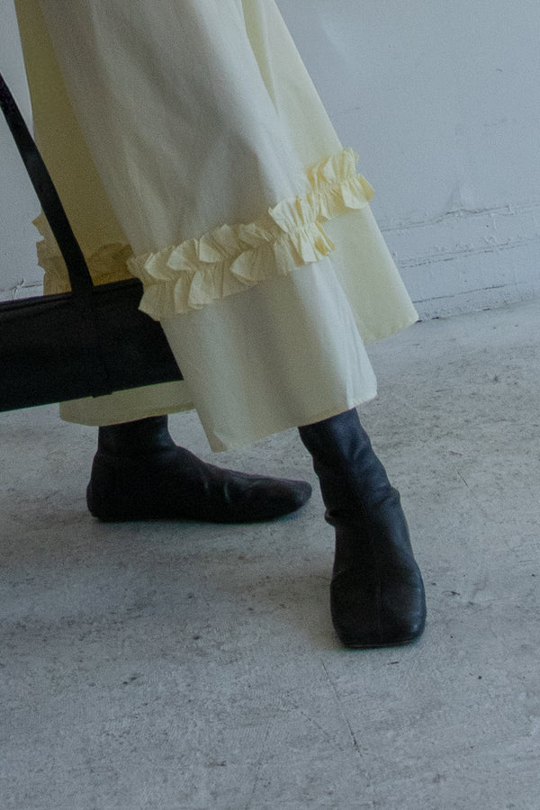 Hira Stretch Ankle Boots (Black)