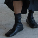 Hira Stretch Ankle Boots (Black)