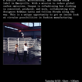 Microfactory & Studio Tour w/ Unspun — September 23, 2025