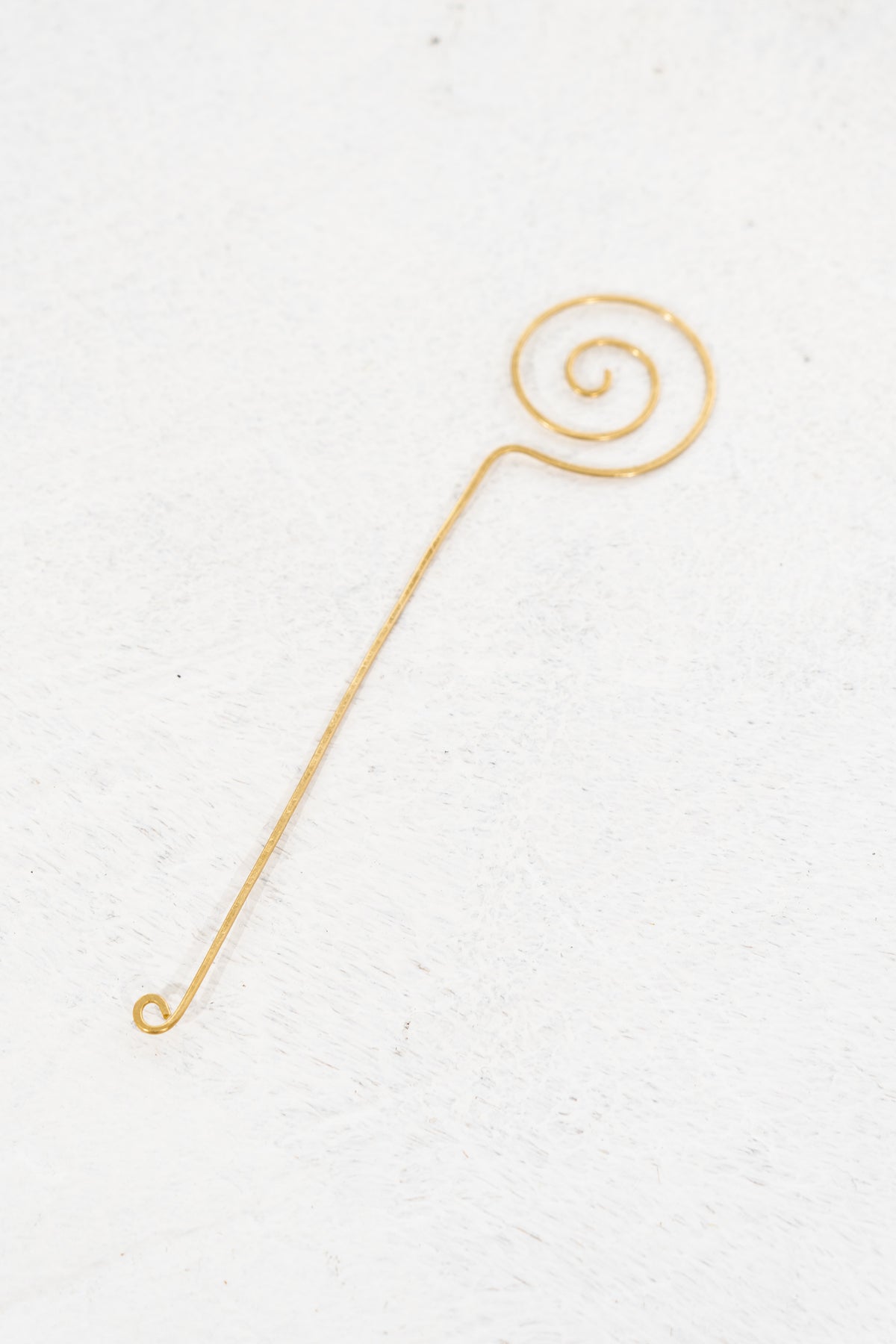 Spiral Brass Bookmark