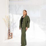 Double Meteor Pant (Moss Denim)