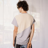 No. 111 Short Sleeve Knit T-Shirt (Heather Grey)