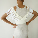 Braid Knitted Top (Ivory)