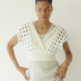 Braid Knitted Top (Ivory)